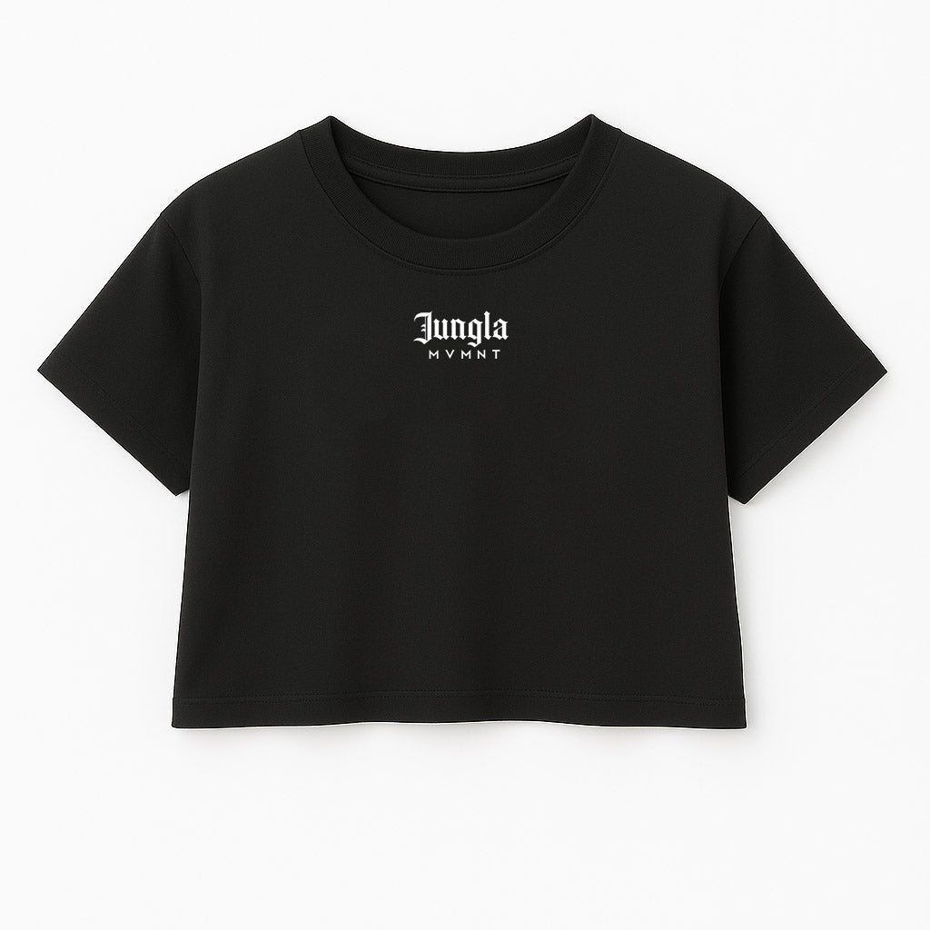 Jungla Tribe Cropped Black
