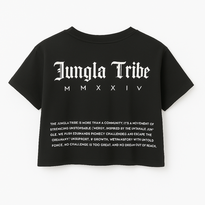 Jungla Tribe Cropped Black