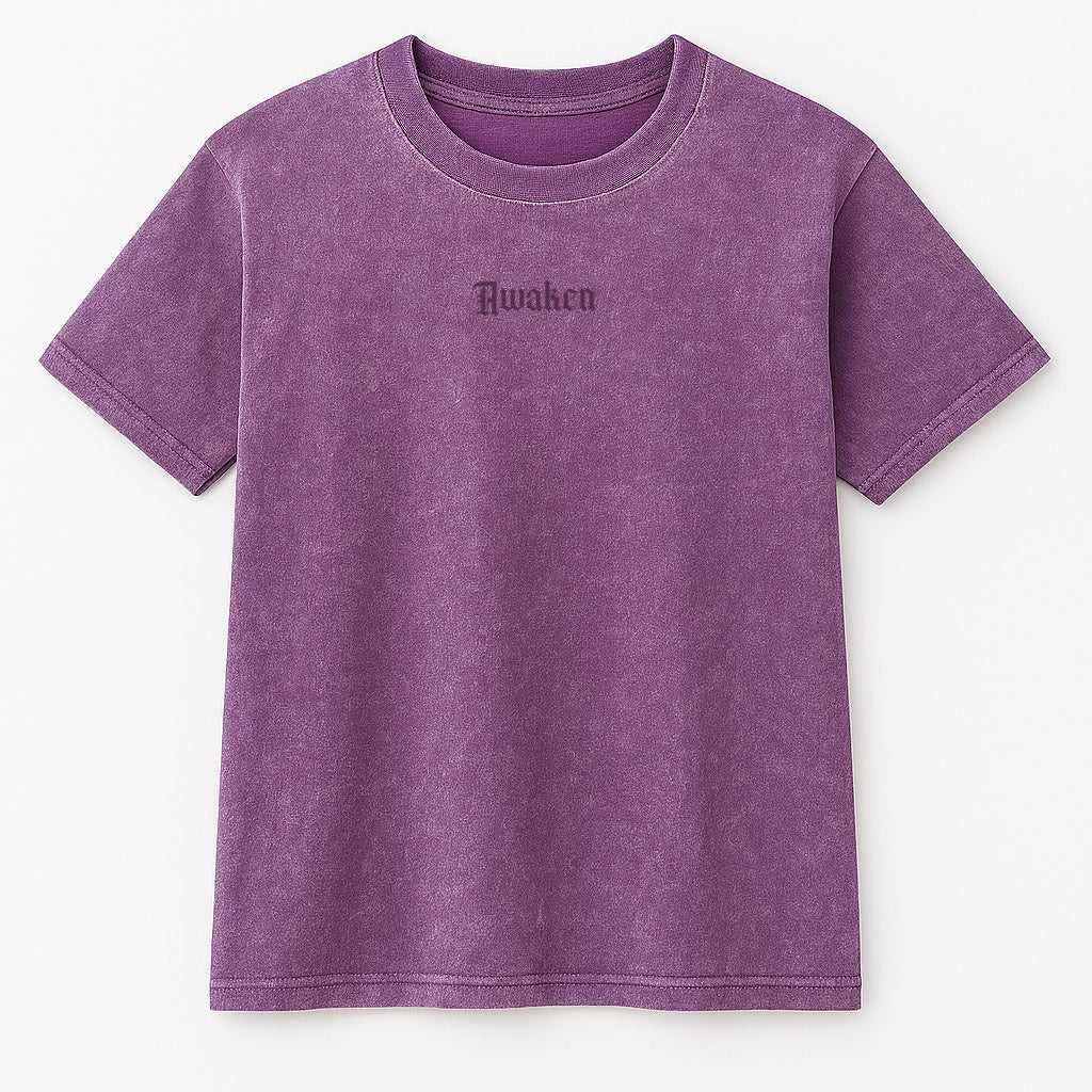 Silence Doubt Purple Wash