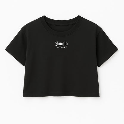 Jungla Tribe Cropped Black
