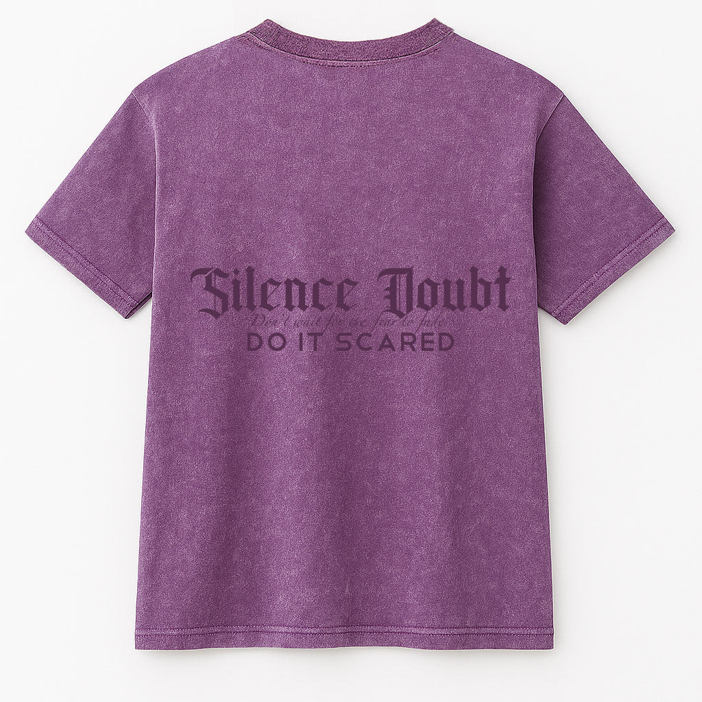 Silence Doubt Purple Wash