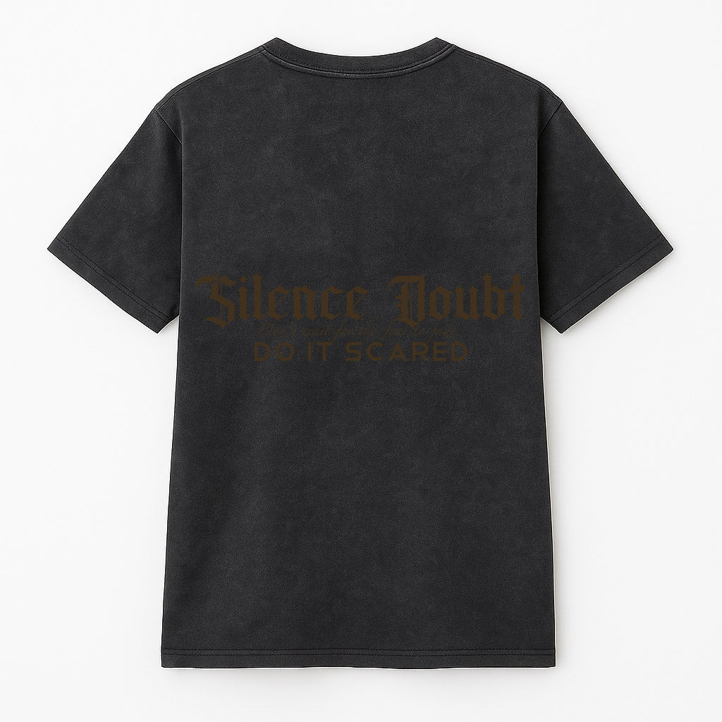 Silence Doubt Black Wash