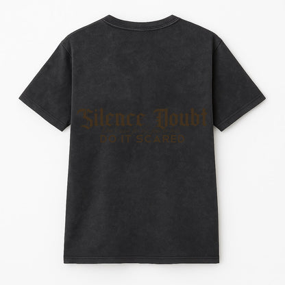 Silence Doubt Black Wash